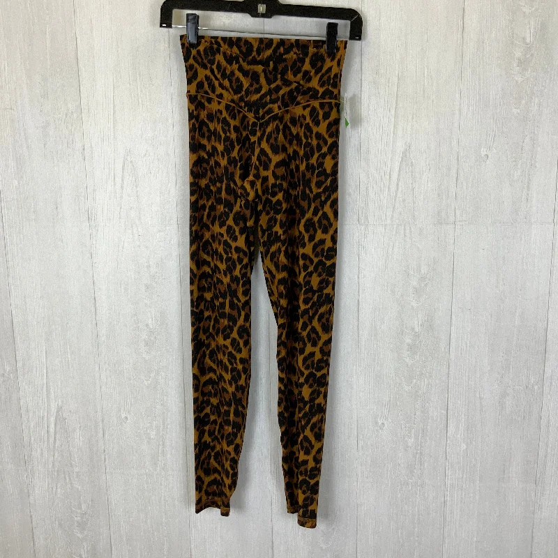 Pants Leggings By Aerie In Leopard Print, Size: M