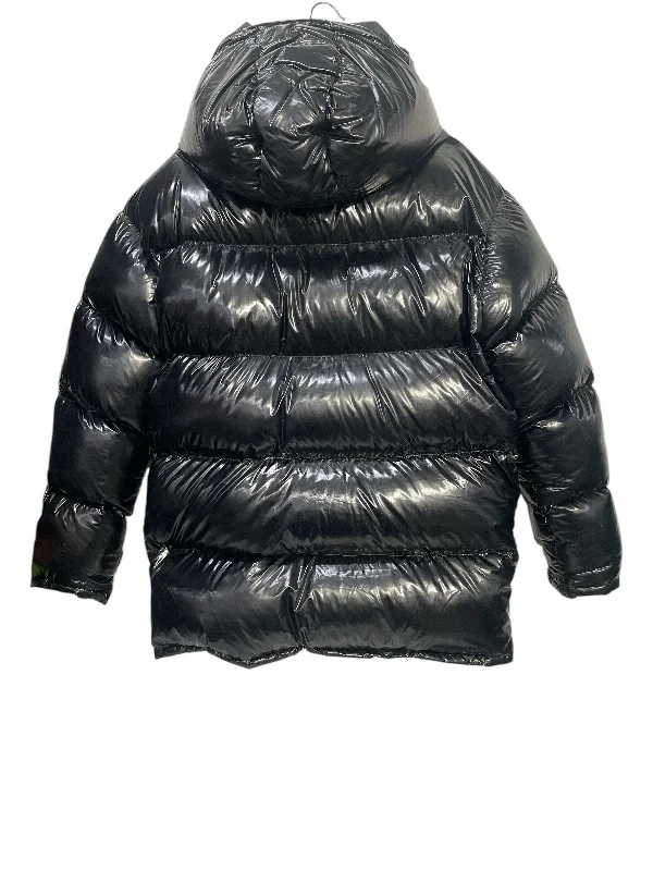 MARC BY MARC JACOBS/Puffer Jkt/S/Nylon/BLK/Oversized Black Vinyl Black