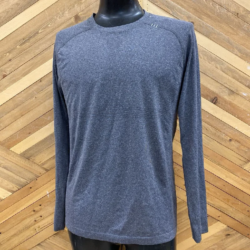 Lululemon - Active long sleeve shirt - MSRP $78: Grey-men-SM