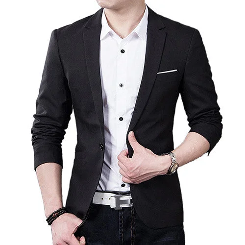 Step Collar Blazer