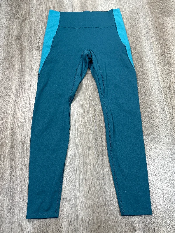 Athletic Leggings By All In Motion In Teal, Size: M