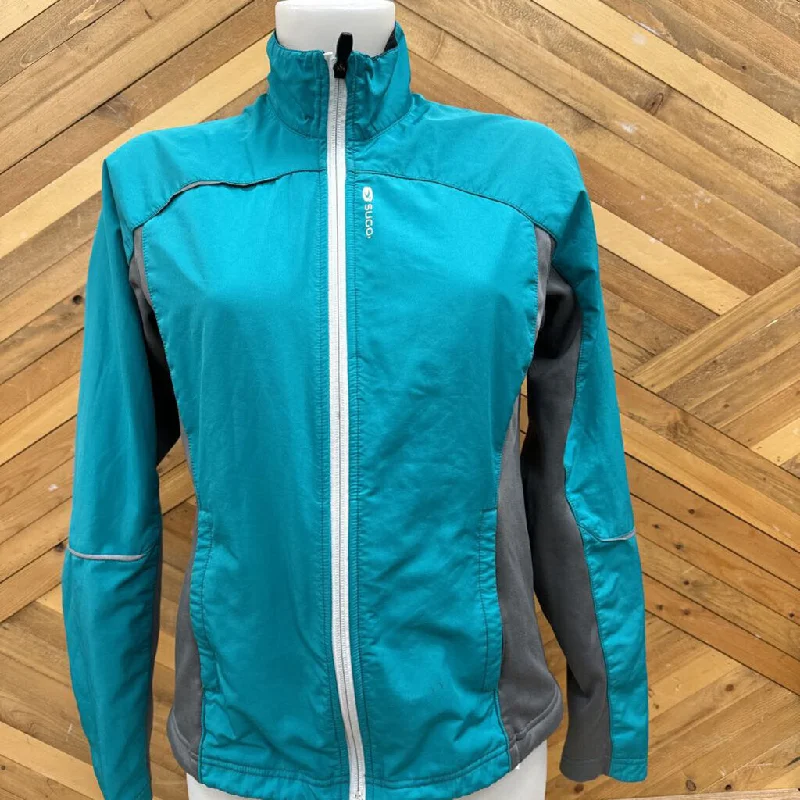 Sugoi- fleece lined jacket- MSRP $239: Green -women-MD