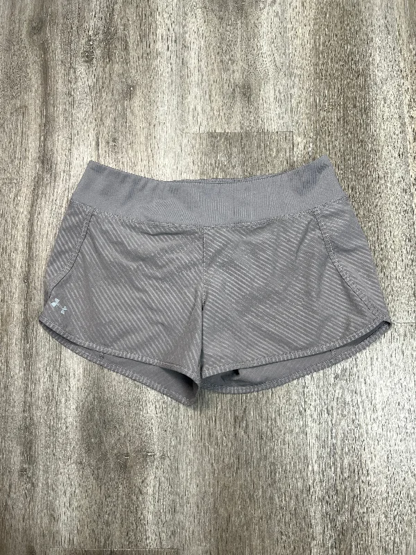 Athletic Shorts By Under Armour In Grey, Size: M