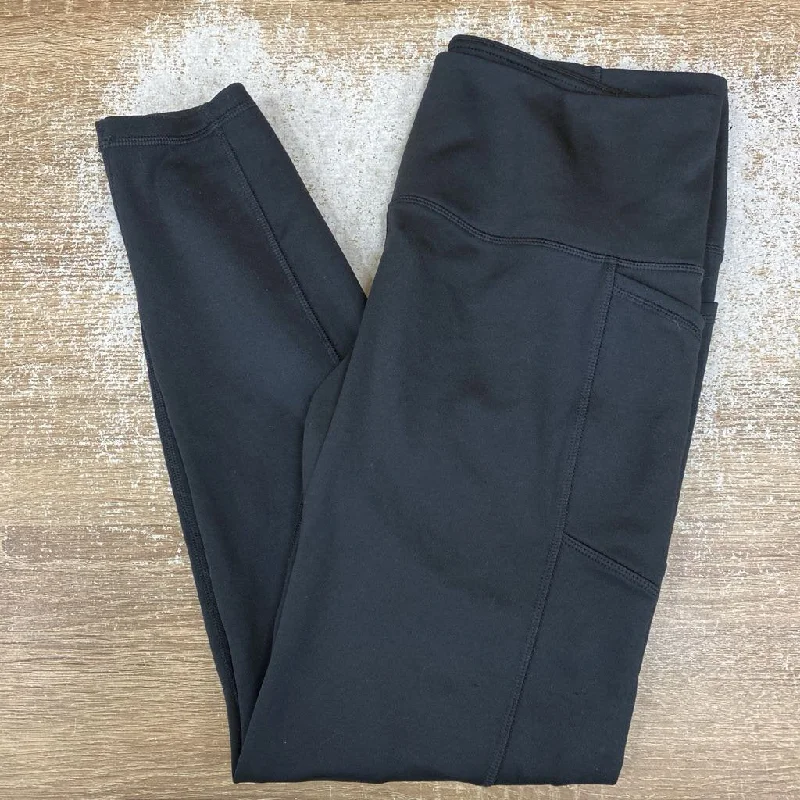 Spyder- fleece lined legging- MSRP $ 98: Black -women-XL