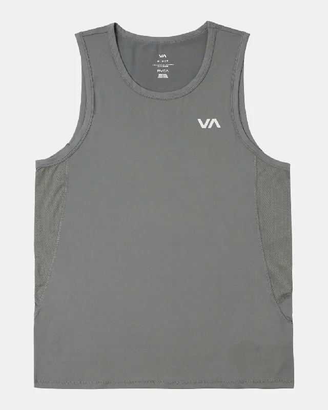 Sport Vent Tank Top - Agave Green