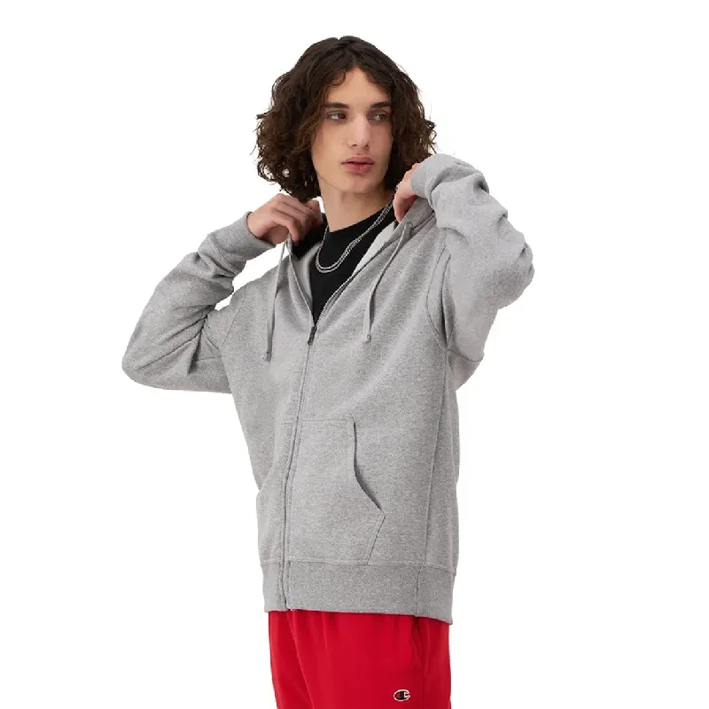 Champion Powerblend Full-Zip C Logo Hoodie - Men