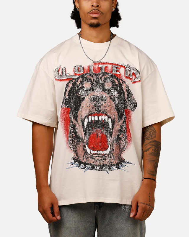 Loiter Dog House Vintage T-Shirt Off White