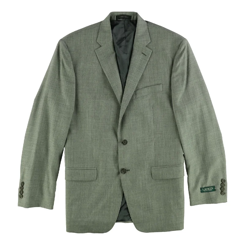 Ralph Lauren Mens Ultra-Flex Two Button Blazer Jacket