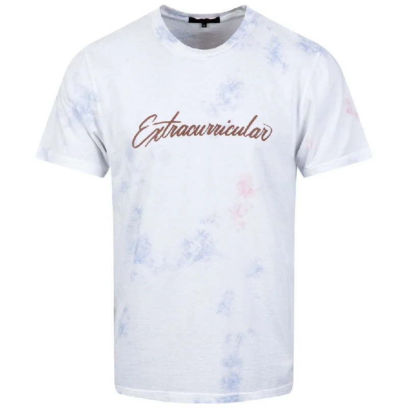 Script Tee | Tie Dye