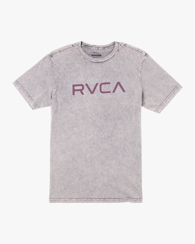 Big RVCA Tie-Dyed Tee - Brown Shock Wash