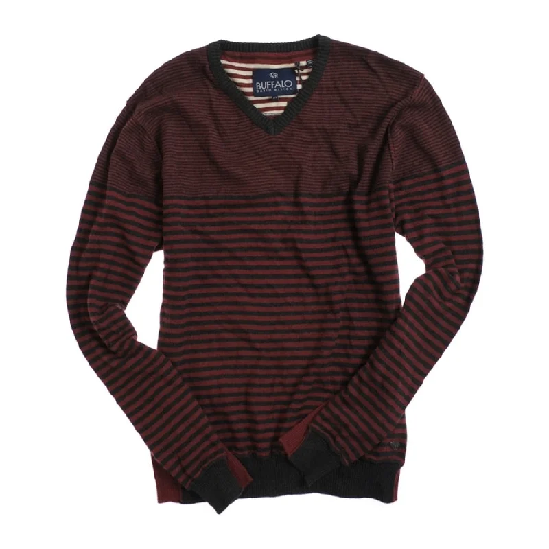 Buffalo David Bitton Mens V-Neck Knit Sweater