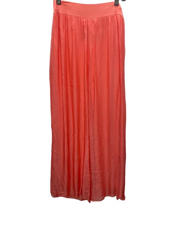 Pants Wide Leg By Lola In Coral, Size: M