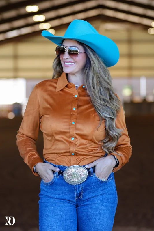 CANYON STRETCH SUEDE PERFORMANCE RODEO SHIRT