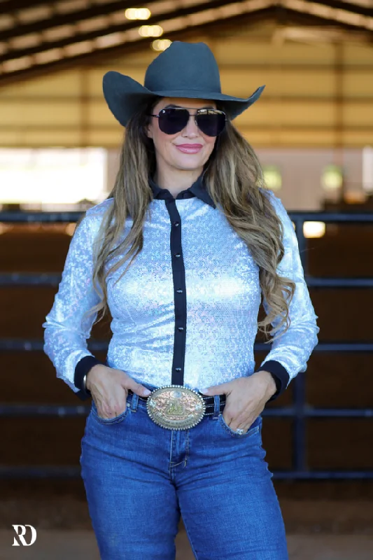 DISCO TUXEDO PERFORMANCE RODEO SHIRT