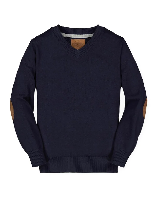 Hope & Henry Classic V-Neck Sweater