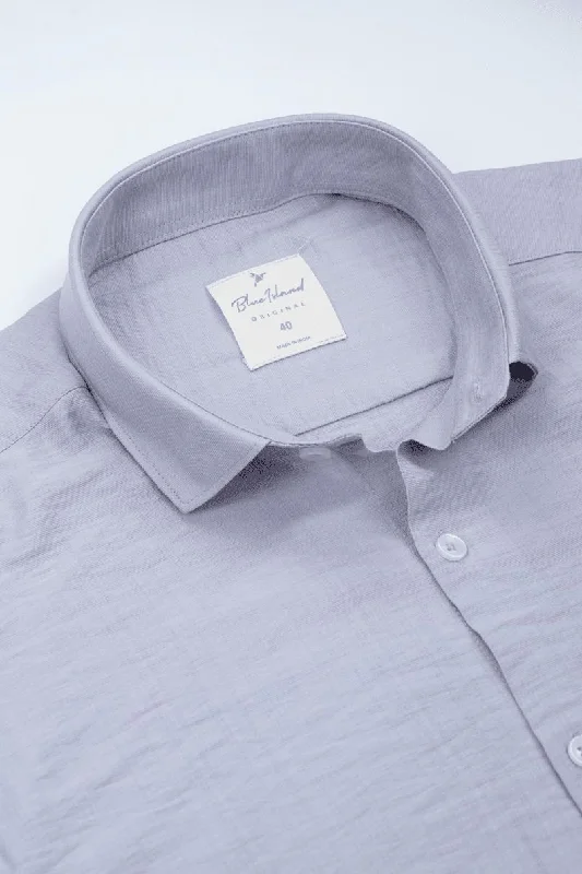 Silver Grey - Half Sleeve - Airlite Shirt